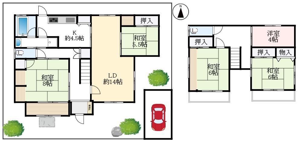 西山台１（金剛駅） 2480万円