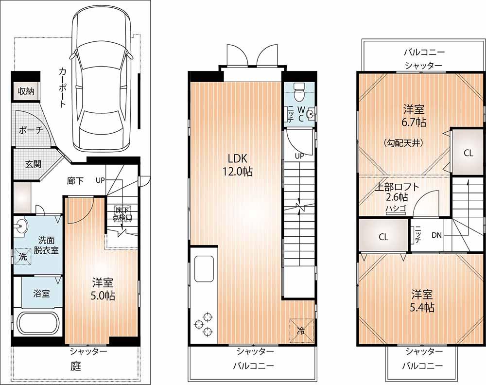 熊内町２（新神戸駅） 3580万円