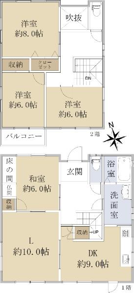 馬見北５ 2780万円