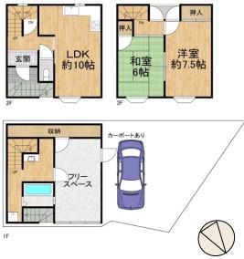 帝塚山１（東玉出駅） 2180万円