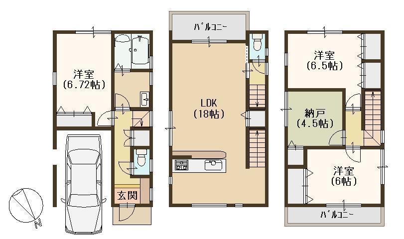 金岡町（なかもず駅） 4480万円