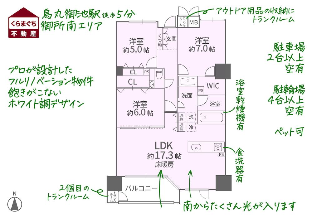 ルネ烏丸御池