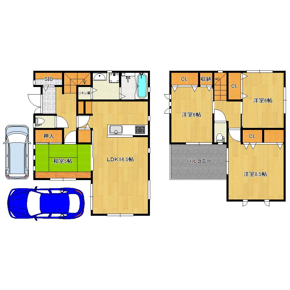 東池尻５丁目　中古一戸建