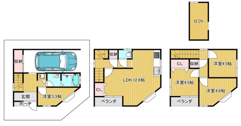 鶴見６（横堤駅） 2980万円