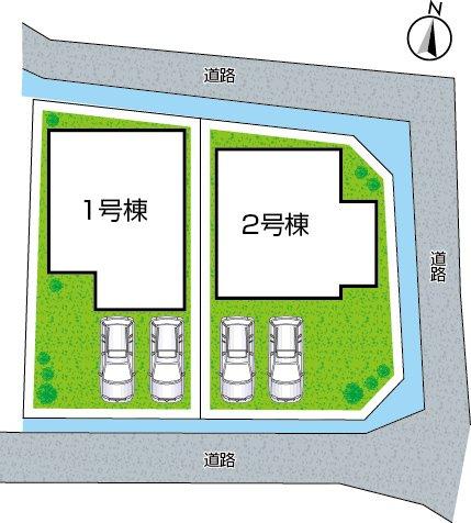 大字菅井小字西ノ辻（木津川台駅） 2980万円・3080万円