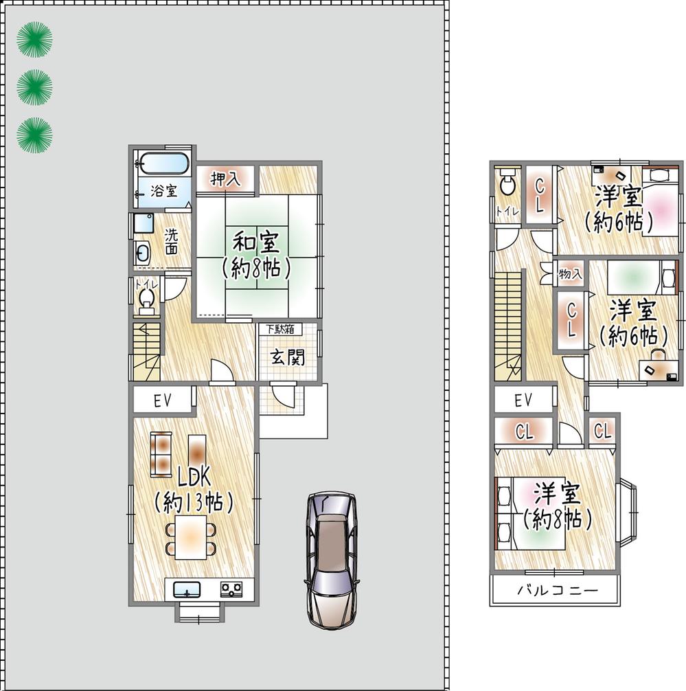 花屋敷山手町（川西能勢口駅） 3180万円