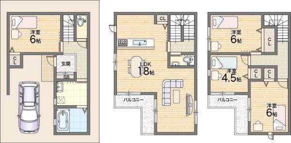 横堤２（横堤駅） 3790万円