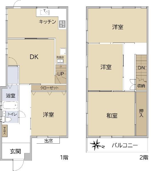 駒ヶ林町４（駒ヶ林駅） 1650万円