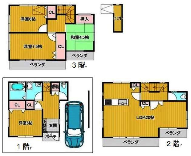 横堤２（横堤駅） 3880万円