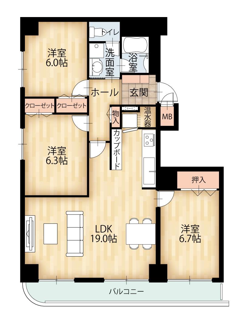 八戸ノ里ニュースカイハイツの中古マンションの詳細情報（大阪府