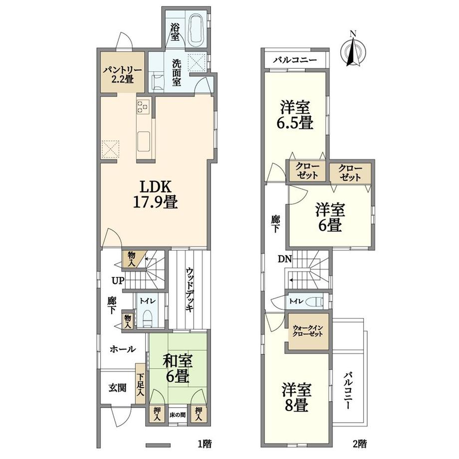 勧修寺東金ケ崎町（椥辻駅） 4680万円