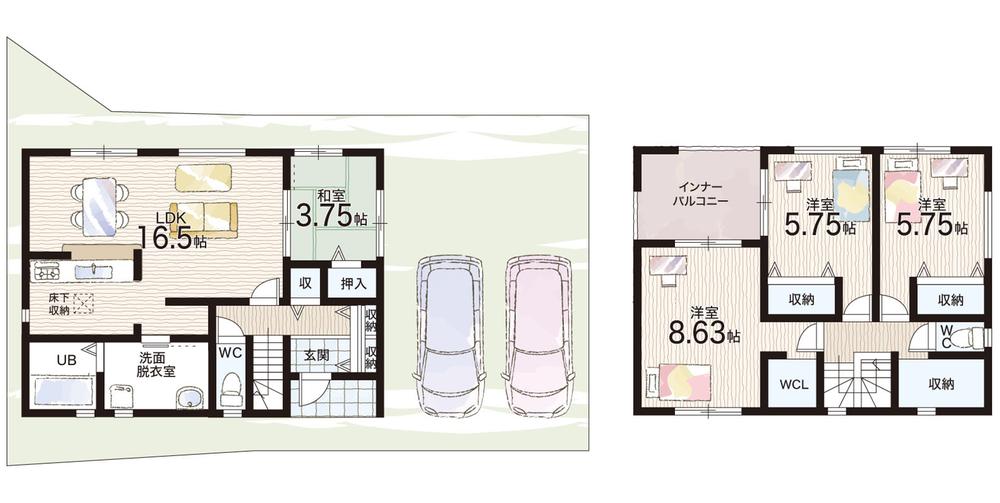 向野２（高鷲駅） 2480万円・2580万円