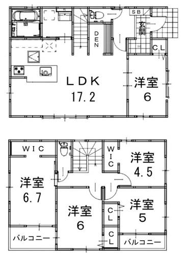 大枝北沓掛町２ 5498万円