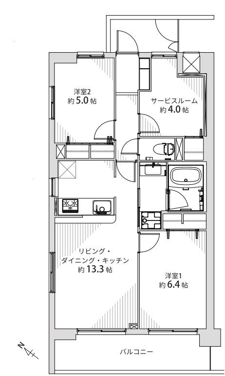 シオン西岡本