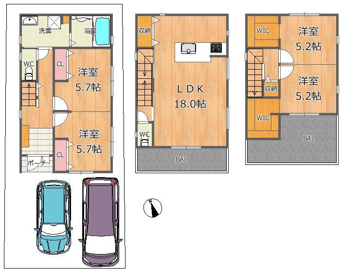 大枝東町（守口市駅） 5390万円