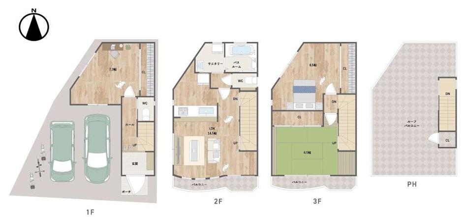 平野市町２（加美駅） 2780万円