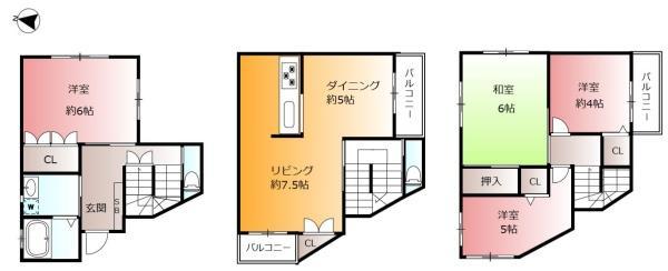 螢池西町２（蛍池駅） 3180万円