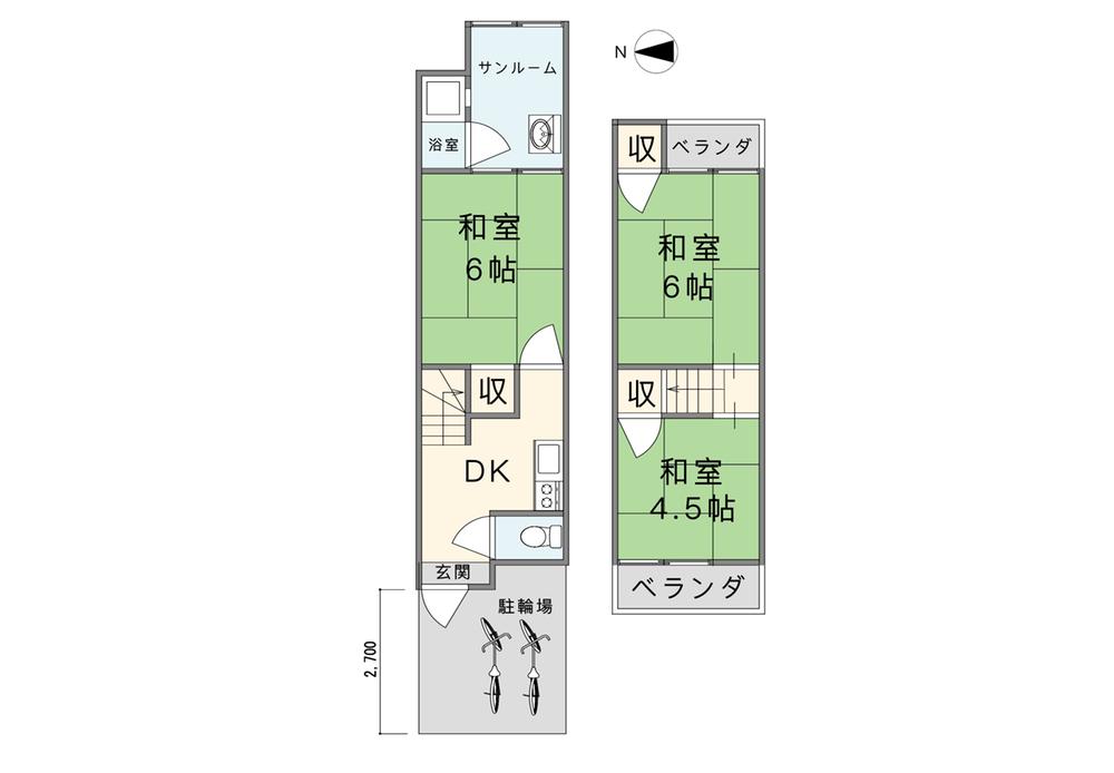 大宮玄琢北東町 450万円