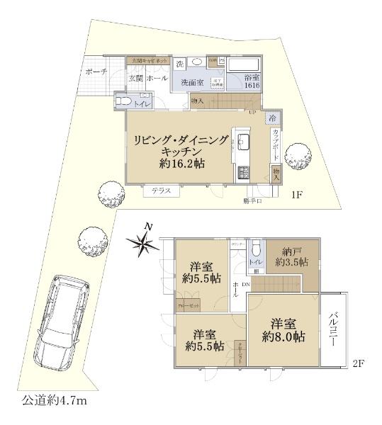 detached 大阪府豊中市栗ケ丘町