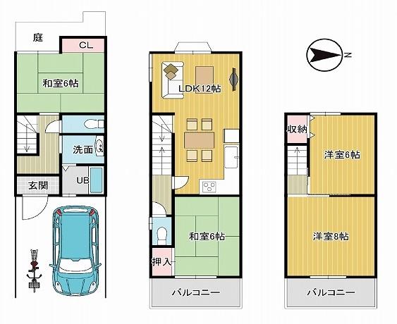 今福南２（蒲生四丁目駅） 2980万円