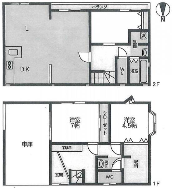 歌敷山１（霞ケ丘駅） 2240万円