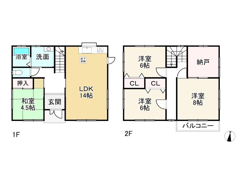 香寺町土師（溝口駅） 1680万円