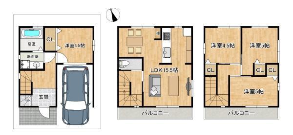 太子田１（住道駅） 3080万円