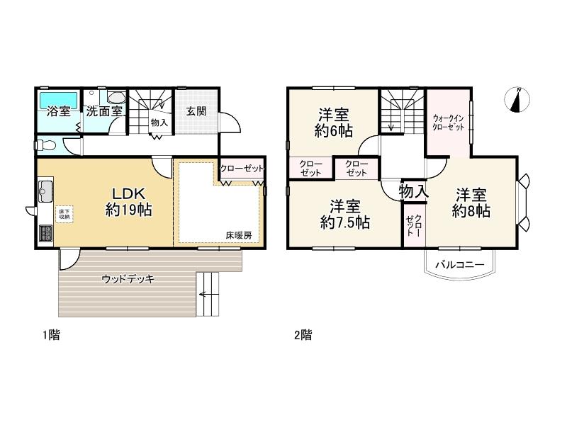 城見台４（砥堀駅） 1730万円