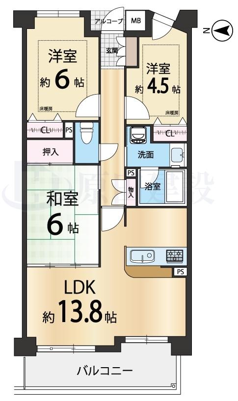 ダイアパレス学園前南