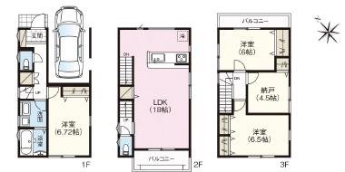 金岡町（なかもず駅） 4480万円