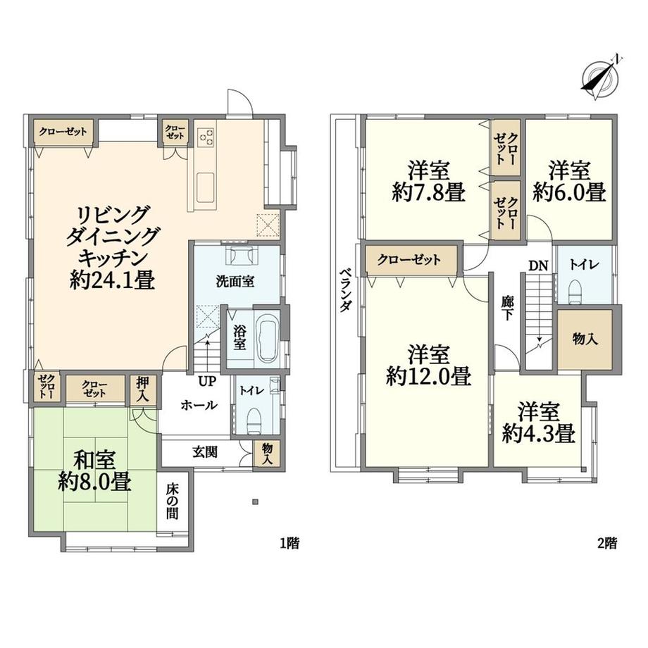 大枝西新林町１ 4280万円