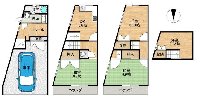 三箇２（住道駅） 950万円