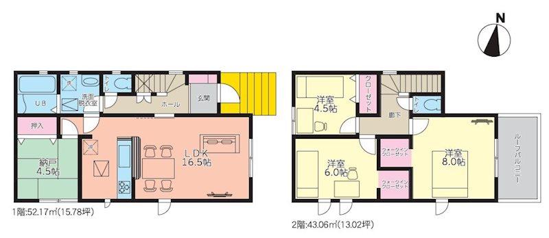 長尾台１（長尾駅） 3580万円