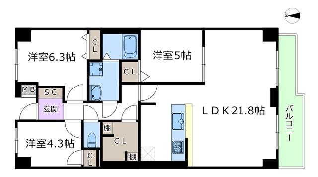 千里南パークマンションA棟