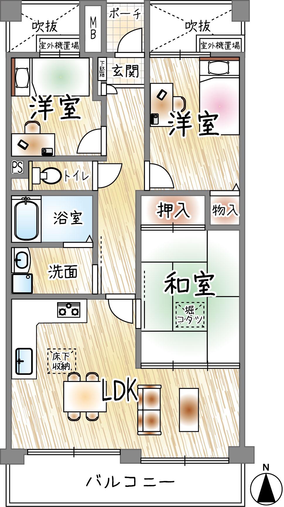 ライオンズマンション雲雀丘花屋敷第二