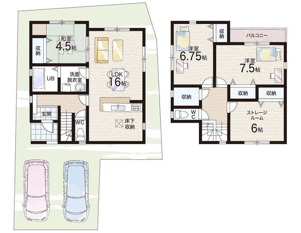 平岡町 3780万円・3980万円