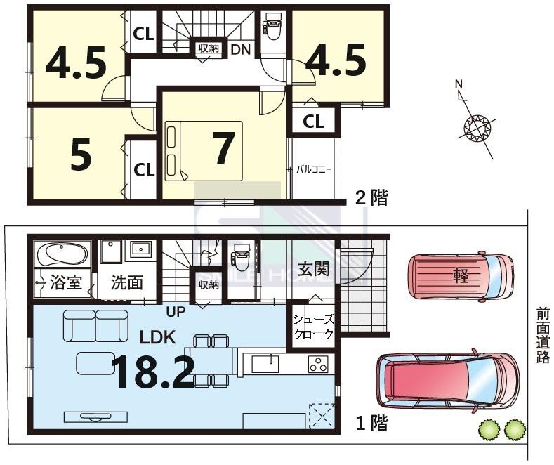 稲葉台（追分駅） 2590万円