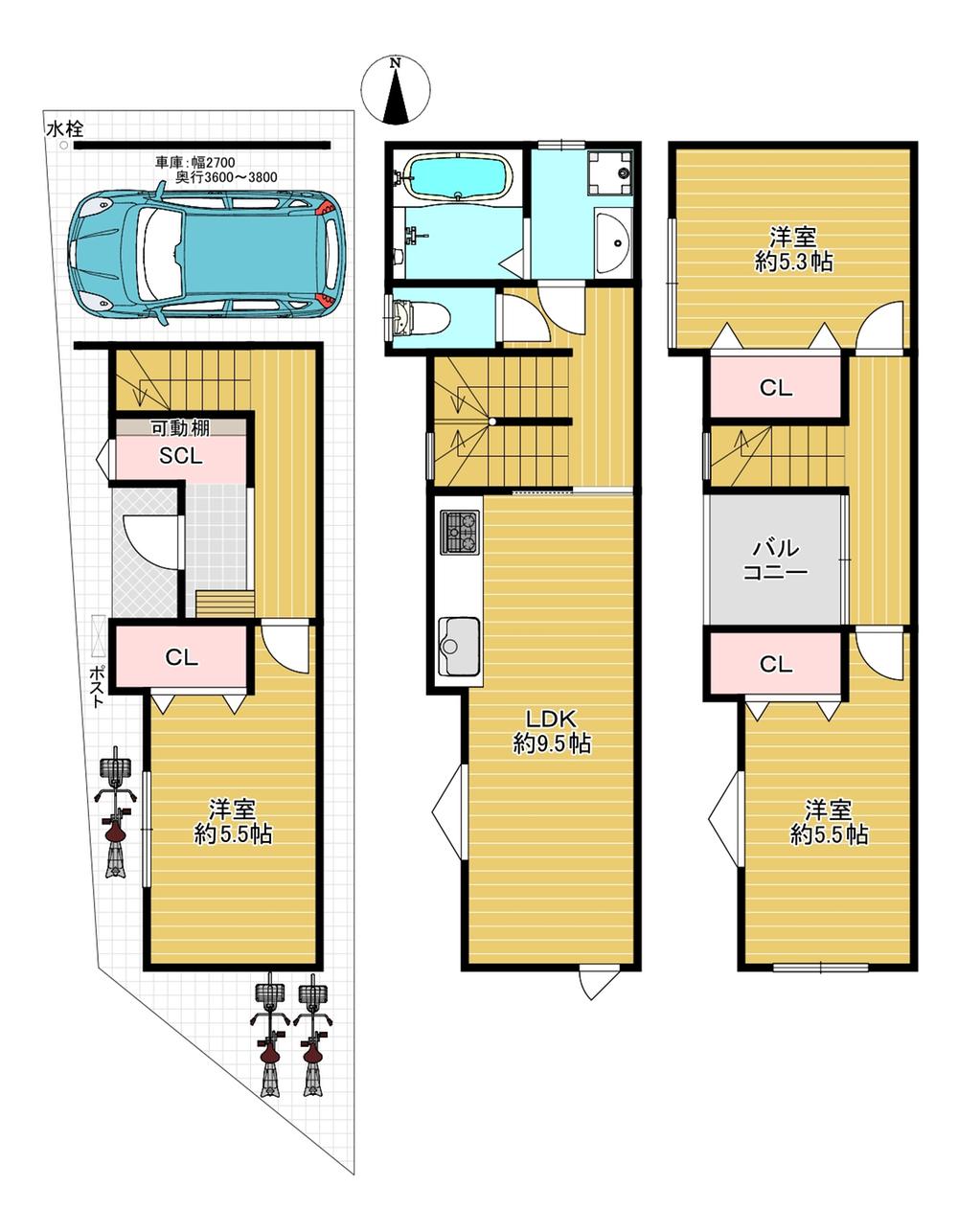 東中浜２（緑橋駅） 3380万円