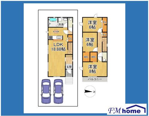 志染町東自由が丘１（広野ゴルフ場前駅） 2380万円