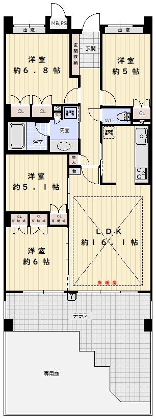 ライオンズマンション上沢ガーデンテラス