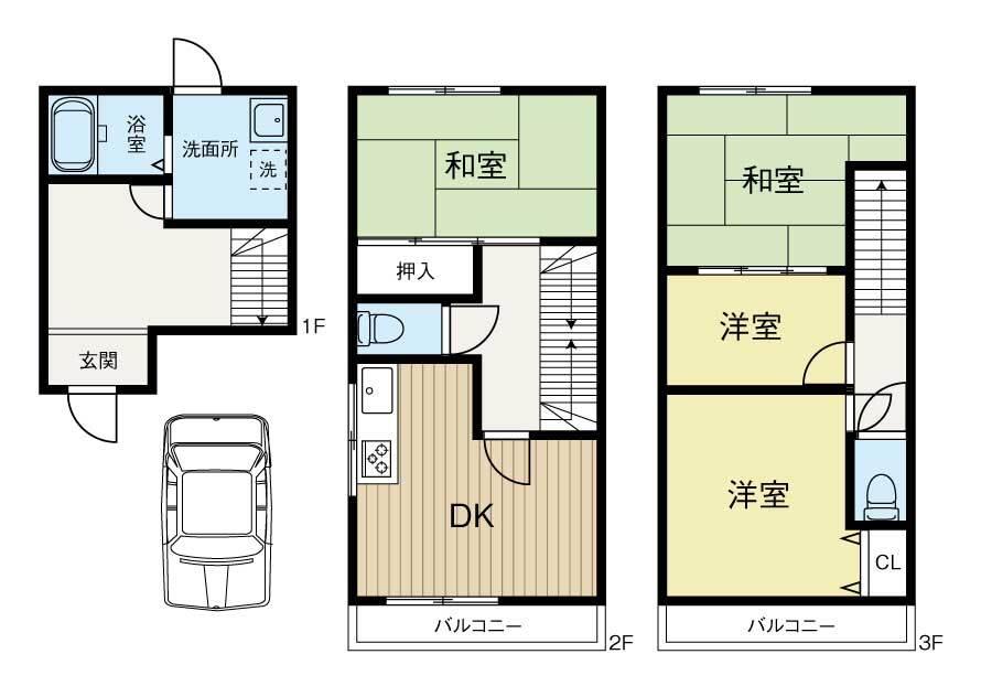 九条南３（九条駅） 2980万円