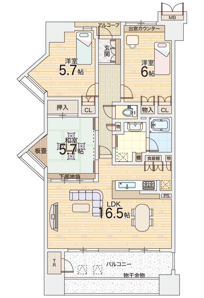 SUUMO】ファミリー向け（3K/3DK/3LDK/4K/4DK/4LDK/5K以上）で