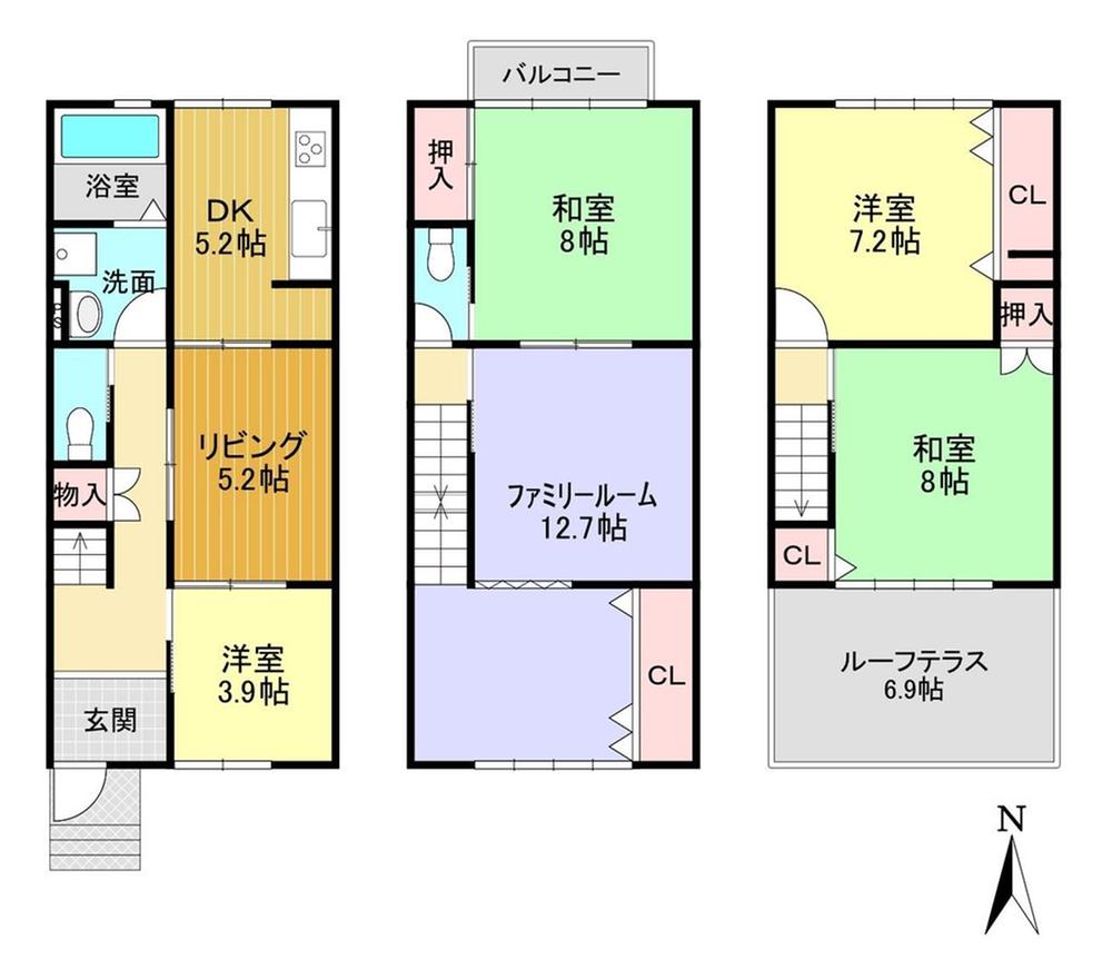 紫竹北栗栖町 3980万円