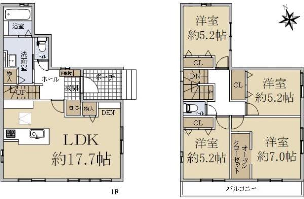 白川台６ 3798万円