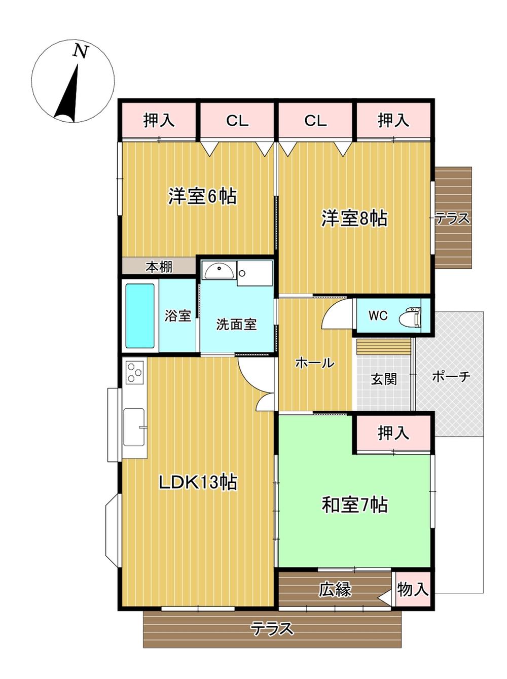 のぞみ野１（和泉中央駅） 2580万円