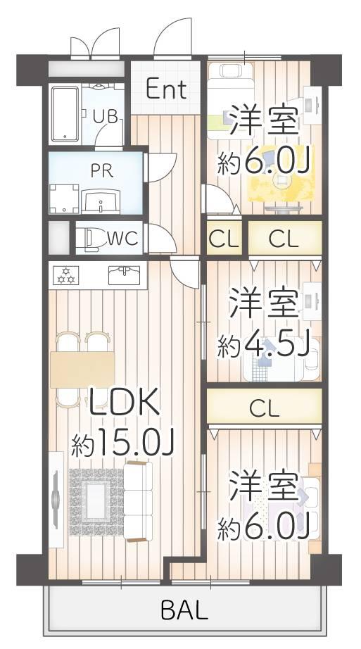 ■□南海狭山コーポ２号棟□■