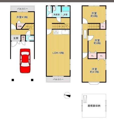 新喜多２（鴫野駅） 2780万円