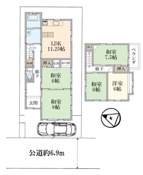 国分１（石山駅） 1850万円