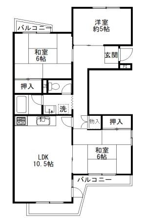 住道駅前住宅15号棟