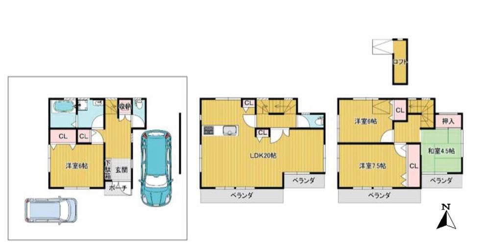 横堤２（横堤駅） 3880万円